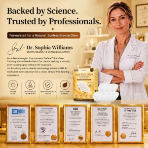 Gaface® Sunless Natural Glow Transdermal Tanning Micro-Needle Patch