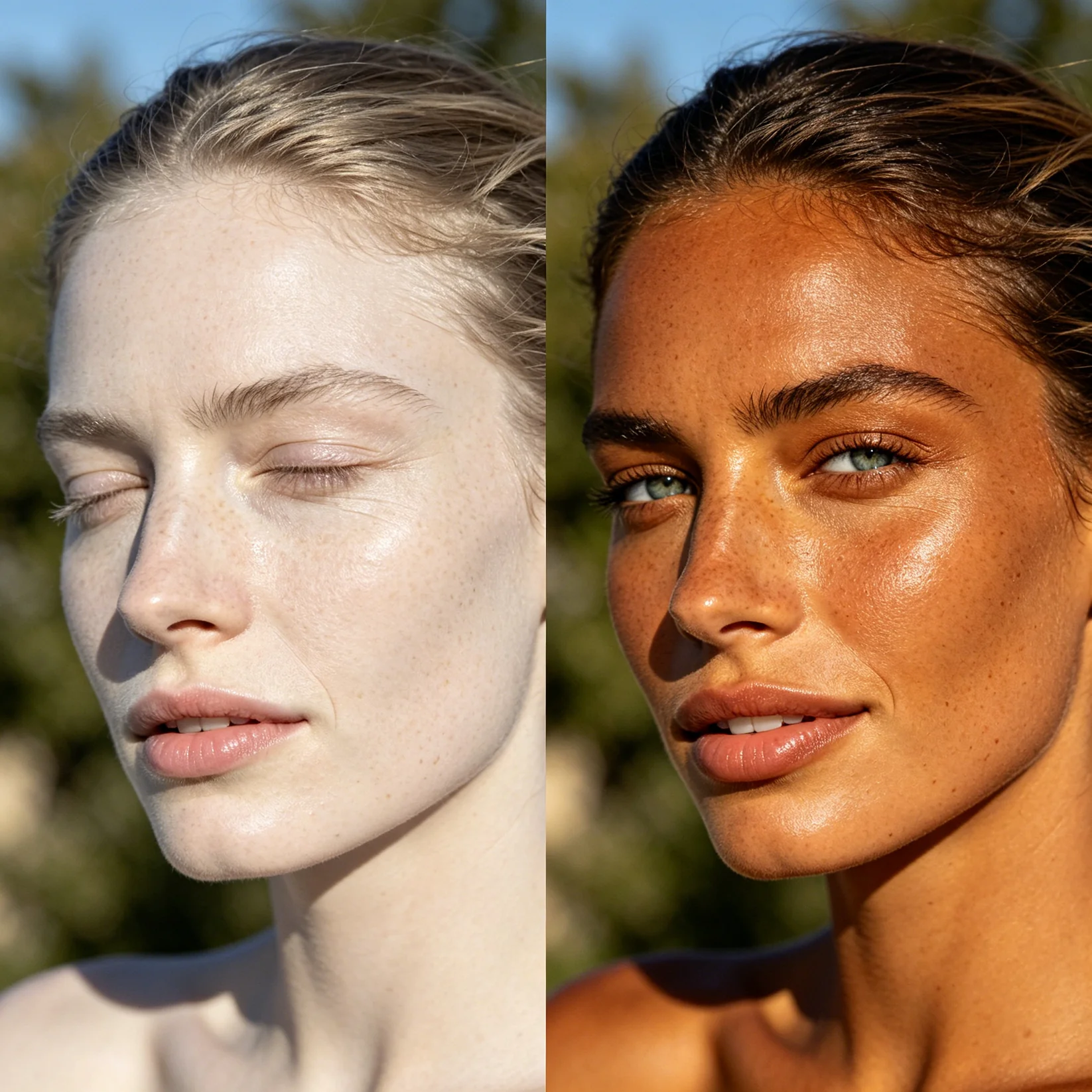 Sun-Free Glow Micro-Needle Patch
