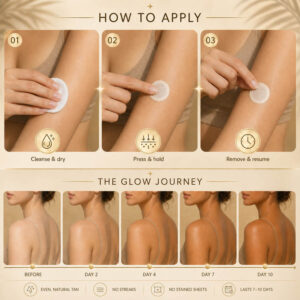 Sylovona Glow™ Sun-Free Glow Microneedle Patch