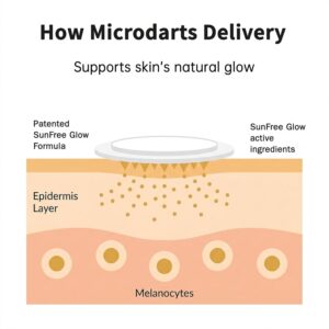 GFOUK® Sun Free Glow Tanning Microdarts Patch