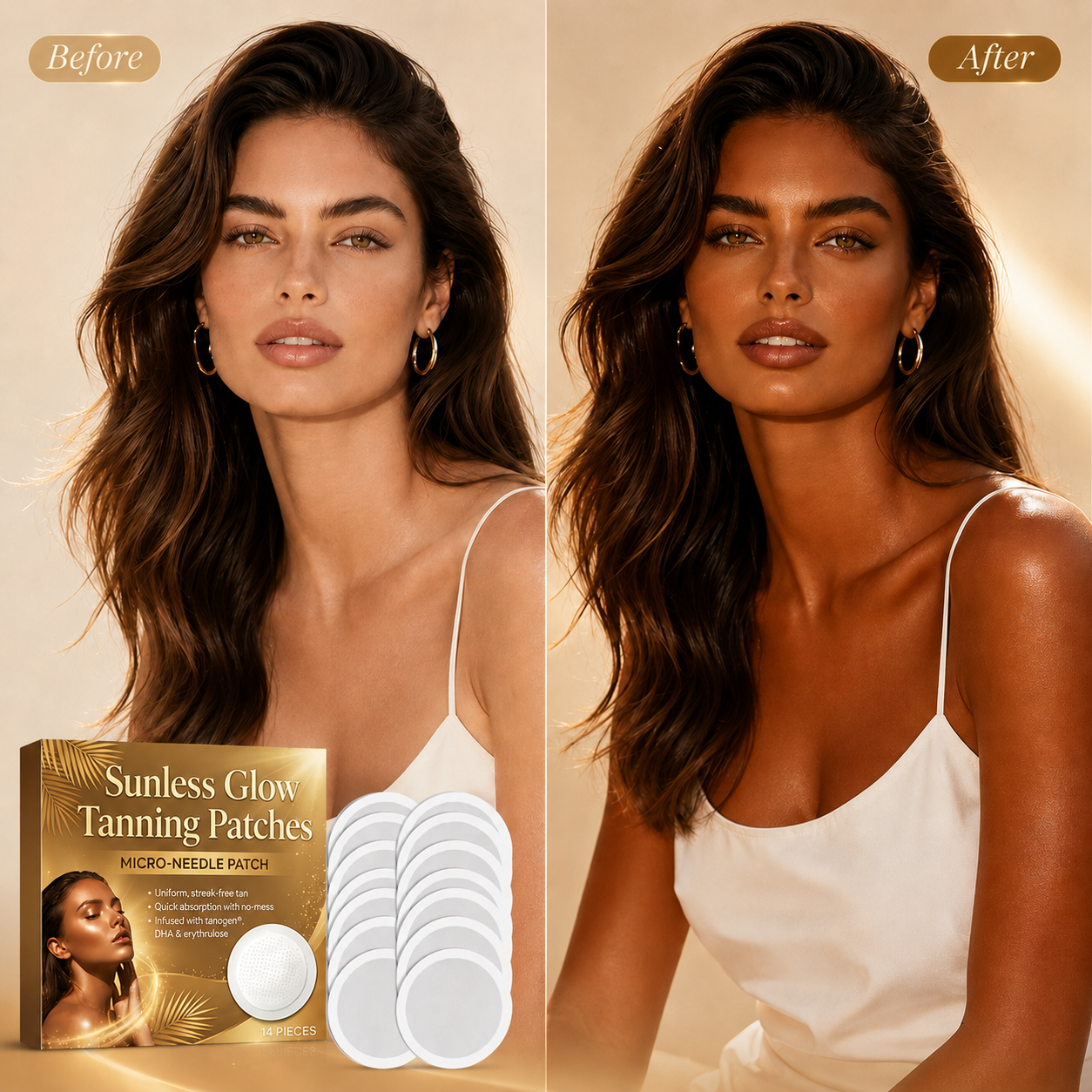 Essence Bloom Sunless Glow Tanning Patches